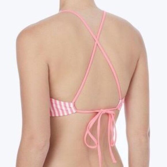 Coco Rave Pink Flamingo Bikini Top XS / S - Picture 2 of 6